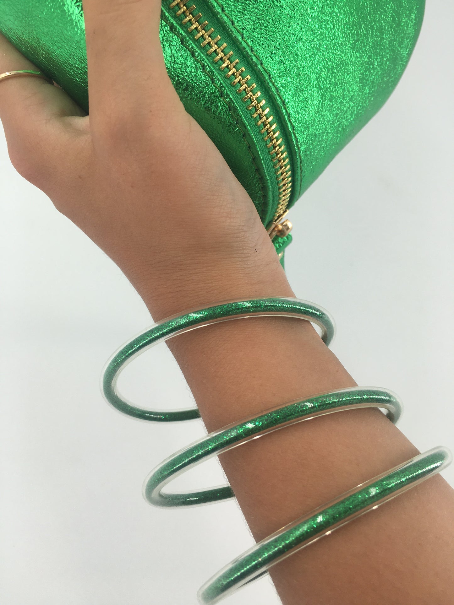 Bracelet tibétain L'enchanté vert